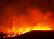 Пожар на электроподстанции на Васильевском острове полностью потушен