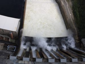 Приточность к створу плотины Саяно-Шушенской ГЭС составляет 440 м³/с