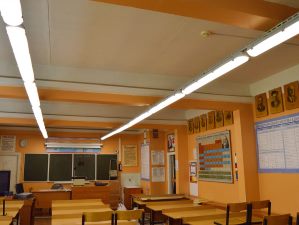 В 34 школах Подмосковья модернизировано внутреннее освещение в 2017 году