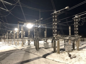 На 85% повышена эффективность освещения ОРУ на Криворожской ТЭС