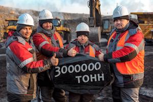 ГОК «Инаглинский» бьет рекорд по добыче угля