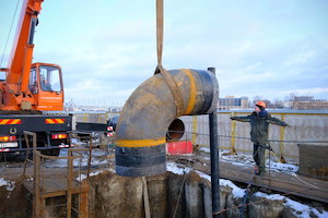 «Мосгаз» реконструирует первый газопровод-дюкер «Автозаводский» под Москвой-рекой