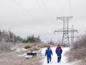 Снегопад нарушил электроснабжение Анапы