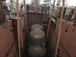 Корпус атомного ледокола «Урал» полностью сформирован