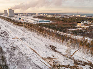 На Ленинградской АЭС сдана в эксплуатацию новая ЛЭП напряжением 330 кВ