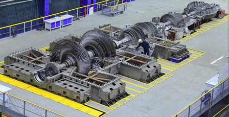 Уральский турбинный завод выпустил первую теплофикационную турбину нового поколения — крупнейшую в мире
