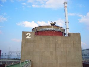 Запорожская АЭС отправила на площадку СХОЯТ два вентилируемых бетонных контейнера с отработанным ядерным топливом