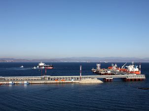 Объем экспорта российской нефти сорта ESPO через порт Козьмино в 2018 году составил 30,4 млн тонн