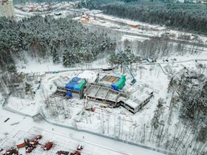 В городе-спутнике Ленинградской АЭС строится детский сад