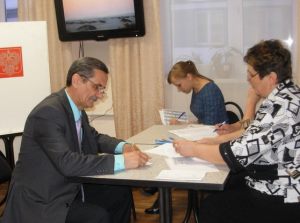 Явка на выборы президента РФ в вахтовом поселке «Хиагды» составила почти 100%