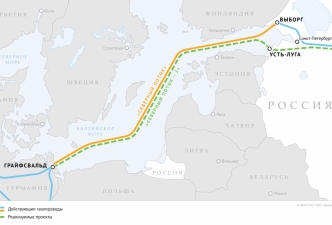 По дну Балтийского моря уложено около 830 км труб газопровода «Северный поток — 2»