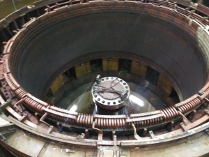Колымская ГЭС ремонтирует гидроагрегат №1