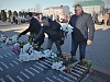 Представители Белорусской АЭС почтили память жертв Хатыни