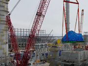 На Амурском ГХК смонтирована паровая турбина весом 95 тонн