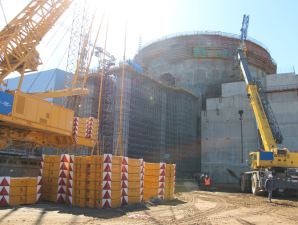 На ЛАЭС-2 забетонировали цилиндрическую часть ВЗО реактора блока №2