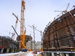 Монтаж и сварку ГЦТ на стройплощадке Ленинградской АЭС планируется выполнить за 104 дня