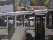 В Москве взорвался работающий на газе пассажирский автобус