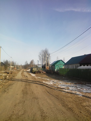 В селах Владимирской области меняют деревянные опоры ЛЭП на железобетонные