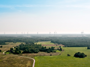 Парки ветрогенераторов Eesti Energia увеличили апрельскую выработку электроэнергии на 37%