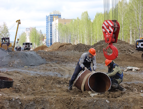 «Екатеринбурггаз» заканчивает переустройство газопровода высокого давления в Ленинском районе