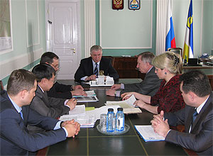 Генеральный директор МРСК Сибири встретился с Президентом Республики Бурятии