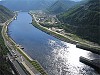 Первый пик половодья на Саяно-Шушенской ГЭС пройден