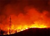 Лесной пожар в охранной зоне ЛЭП «Колэнерго» локализован