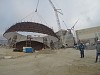 На Нововоронежской АЭС монтируют второй ярус наружной защитной оболочки энергоблока №7