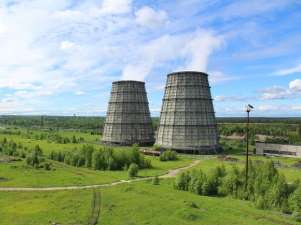 Сосногорская ТЭЦ реконструирует башенную градирню