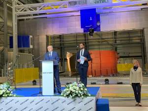 В Балаково запущен новый завод по производству гидротурбинного оборудования