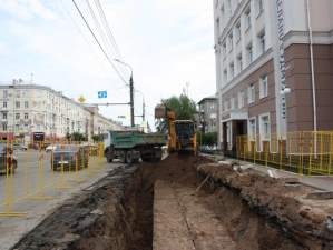 «Удмуртские коммунальные системы» заменят магистральную теплосеть по улице Ленина в Ижевске