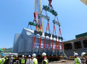 Из Южной Кореи во Францию отправлен сектор вакуумной камеры для термоядерного реактора ИТЭР