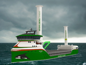 В Норвегии проектируется первый в мире грузовой корабль с водородным двигателем