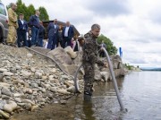 Распадская угольная компания выпустит в реки Сибири 80 тысяч мальков ценных пород рыб