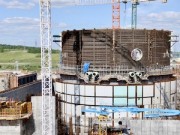 На Курской АЭС-2 смонтирован третий ярус внутренней защитной оболочки