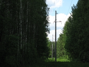 «Мозырские электрические сети» реконструировали ВЛ 35 кВ Митьки-Рудня