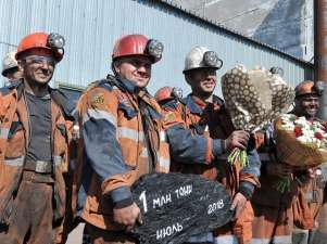 Шахта «Воркутинская» с начала года добыла миллион тонн угля марки 2Ж