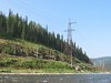МЭС Сибири реконструируют фундаменты опор ЛЭП 220 кВ Теба-Черыш в пойме реки Томь