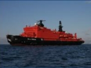 Атомный ледокол «50 лет Победы» отправился на Северный полюс