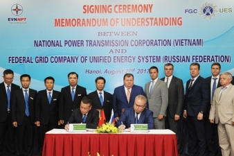 ФСК ЕЭС и вьетнамская EVNNPT договариваются о сотрудничестве
