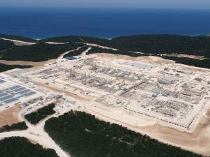 Строительная готовность приемного терминала для «Турецкого потока» достигла 95%
