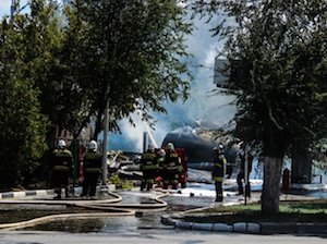 На АЗС в Волгограде взорвался газ
