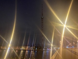 Санкт-Петербург отключил подсветку телебашни в знак траура по погибшим в Бейруте