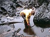 В Абшеронском районе Баку прорвало нефтепровод