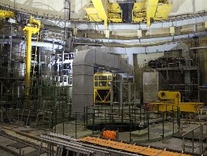 На строящемся энергоблоке №1 Ленинградской АЭС проводится ревизия основного оборудования