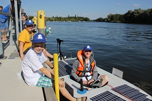 Команда из Калининграда стала призером международных соревнований солнечных лодок