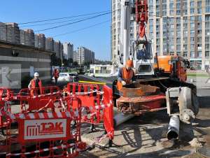 ГУП «ТЭК СПб» заменило запорную арматуру на магистральном трубопроводе в Выборгском районе