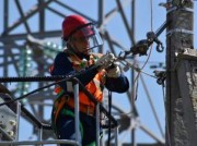 «Яранские электрические сети» монтируют СИП на ЛЭП, идущей от подстанции «Заречная»