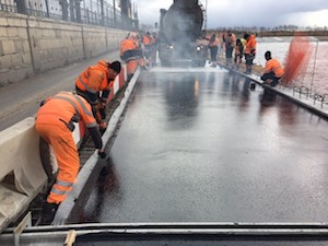 Заключительный этап реконструкции моста по Нижегородской ГЭС пройдет в районе водосливной плотины
