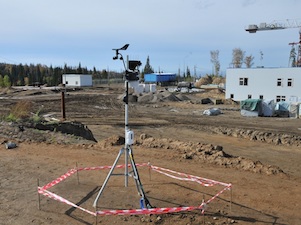 На стройплощадке НКМ-лаборатории в Железногорске возведены основные объекты наземной инфраструктуры
